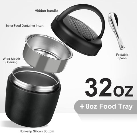 Godobo Thermo wide-mouth design for easy filling and cleaning