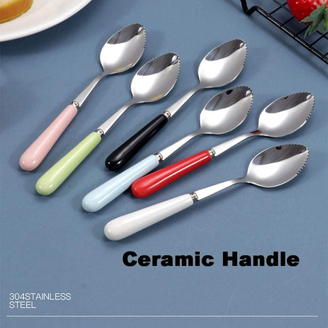 Goeielewe six-piece grapefruit spoon set ideal for gifting