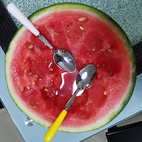Goeielewe watermelon spoon edge for clean melon scoops