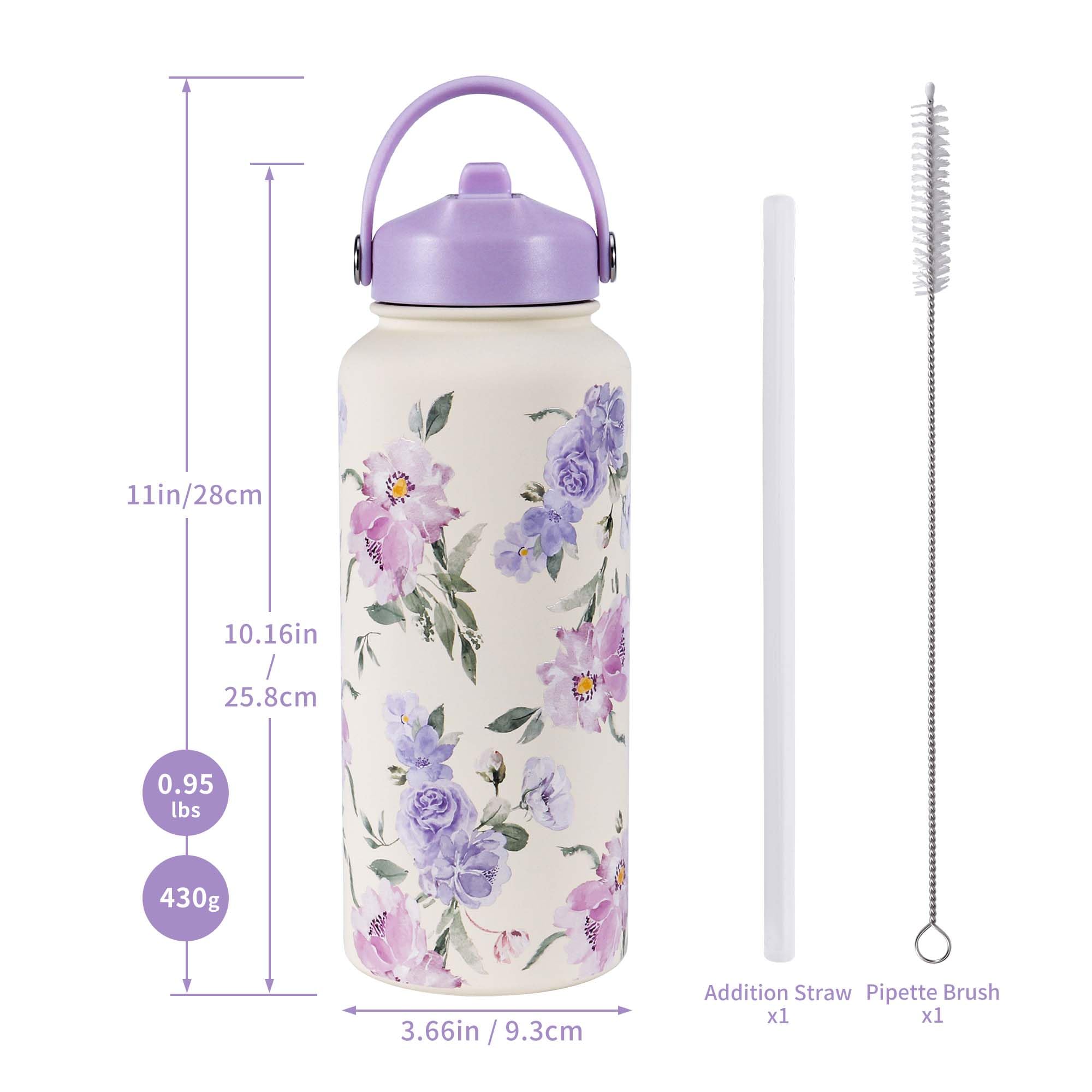 32oz Goetland bottle ideal for gym, office, or travel.