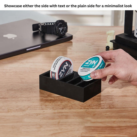 GoFika Zyn Holder securely stores five pouches for tidy workspace