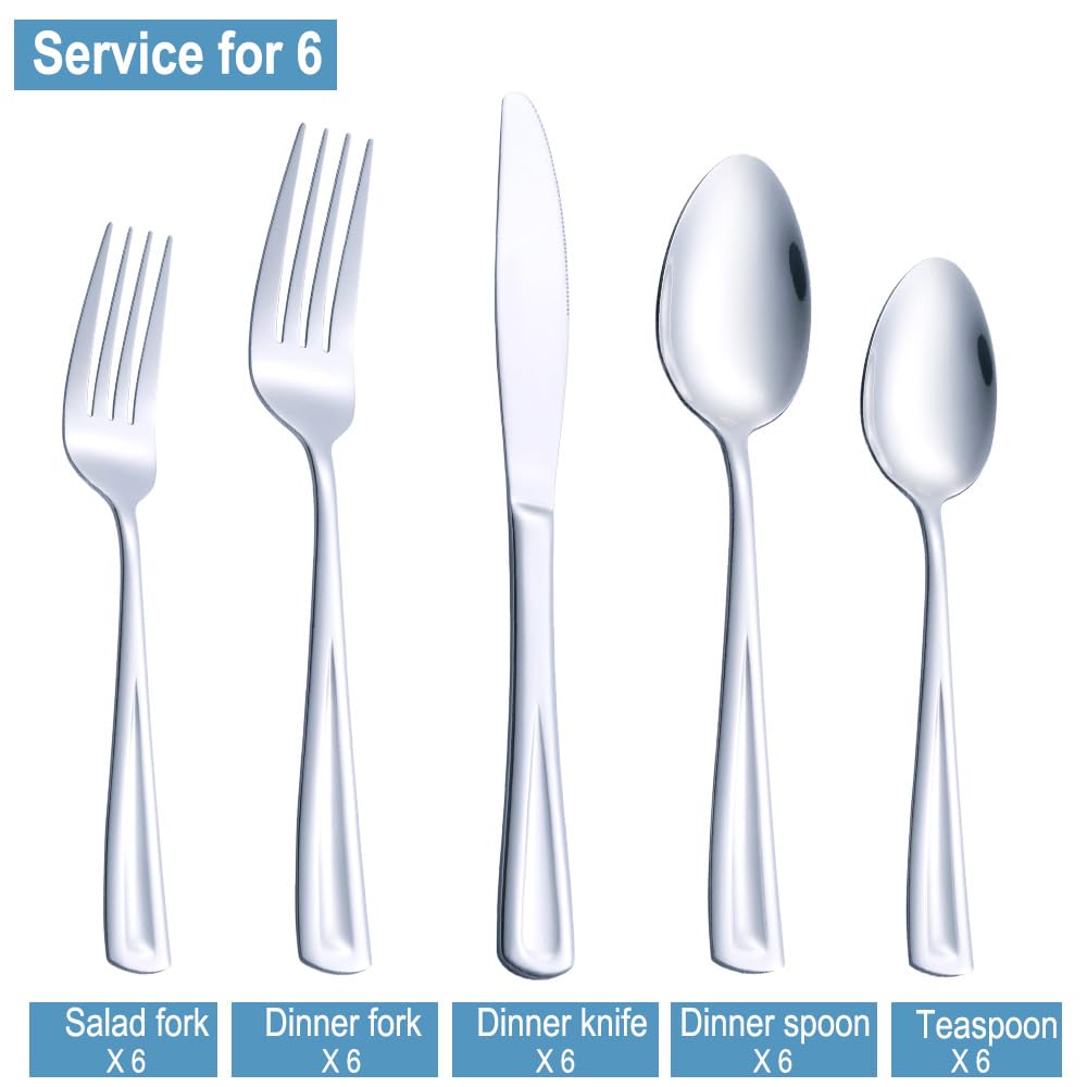 GoGeiLi dinner knives for durable cutting and daily use
