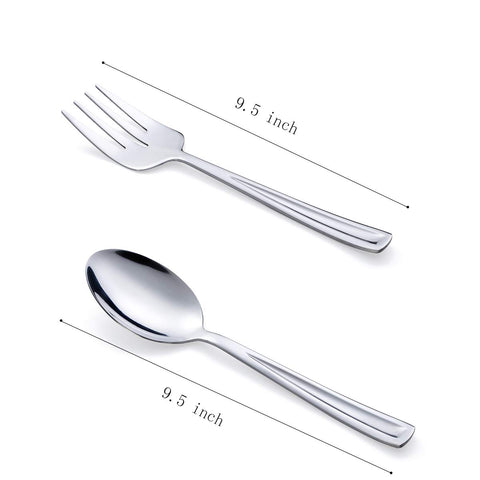 GoGeiLi 9.5-inch serving fork set ready for platters and curries.