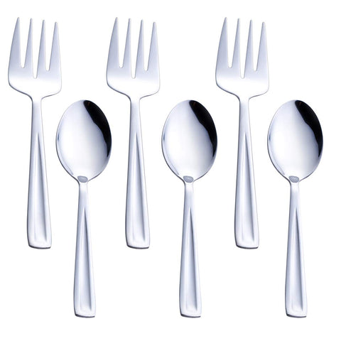 GoGeiLi serving spoon in polished stainless steel, ideal for soups and curries.