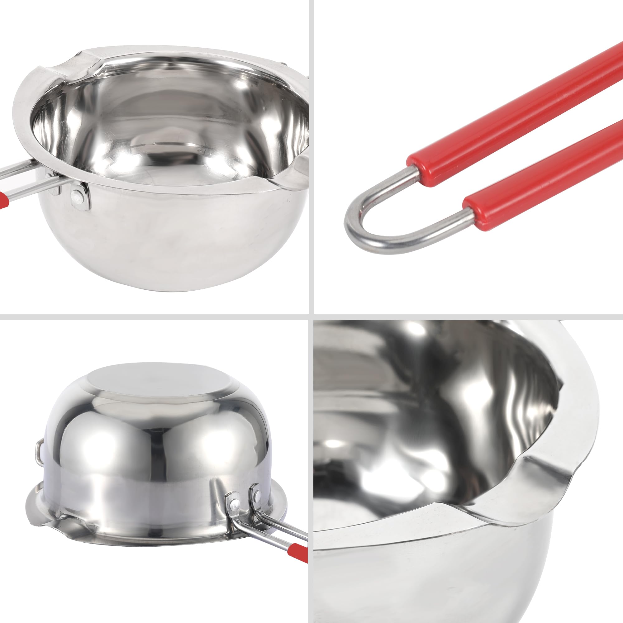 Goging stainless steel pot ideal for candle making and melting