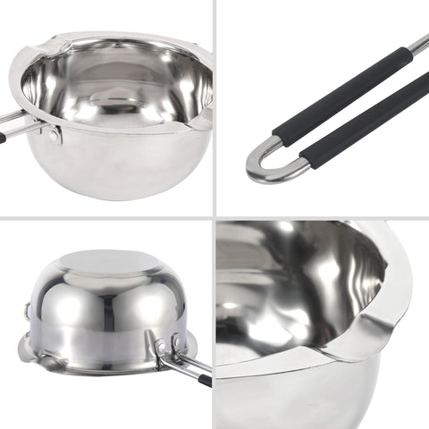 Goging pot lid and setup ready for precise melting tasks.