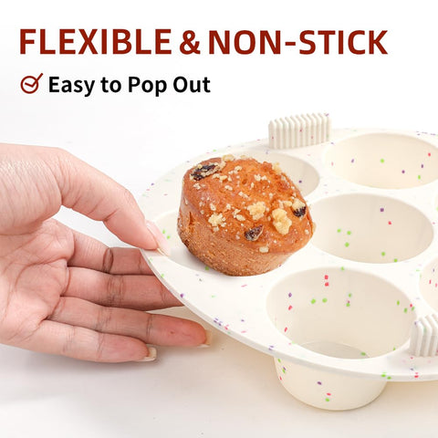 GOKCEN's egg bite molds suitable for oven, microwave, or air fryer.