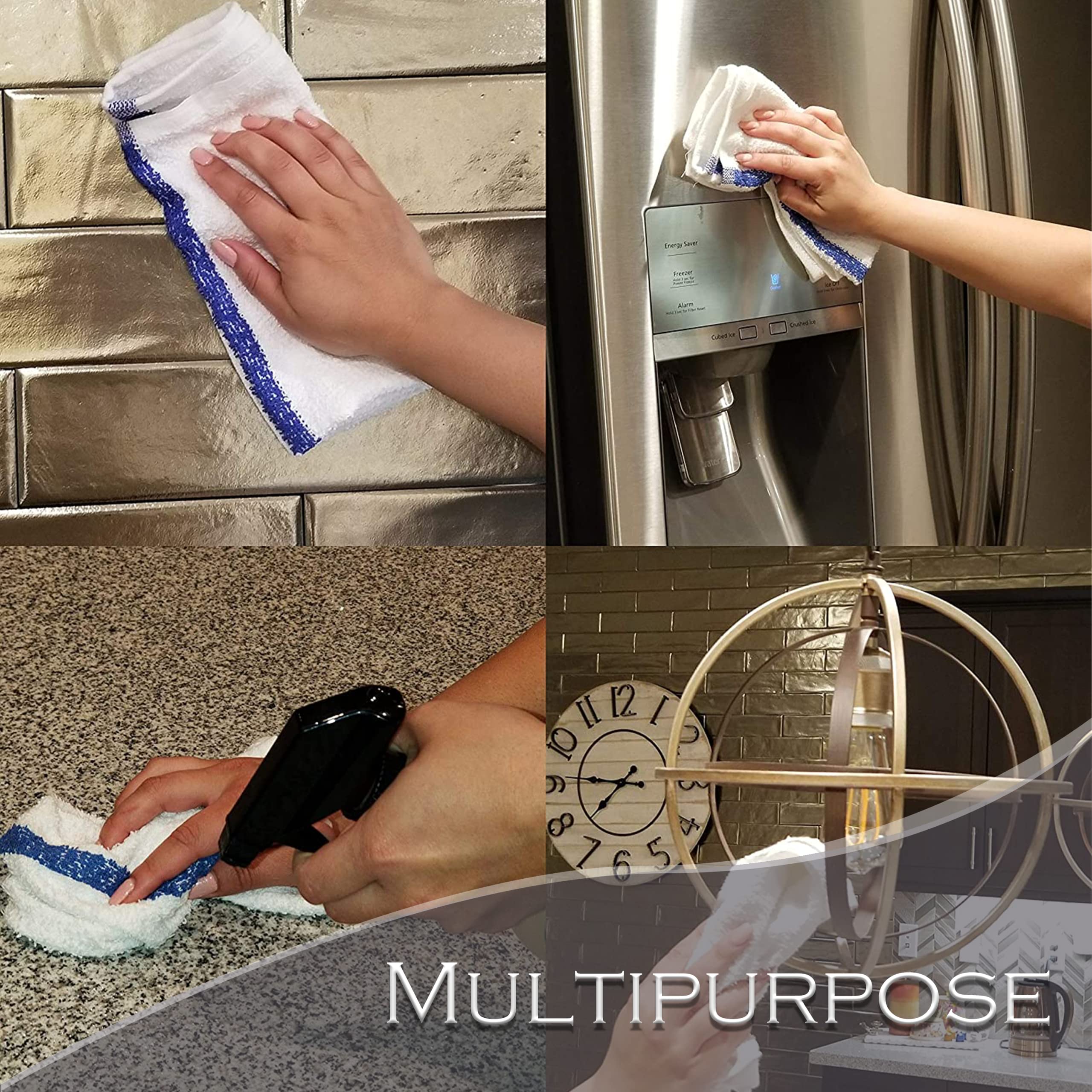 Gold Textiles lightweight economy towels ideal for quick cleaning tasks.