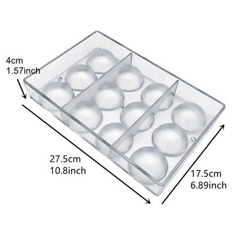 Goldbaking ball mold shiny surface for glossy finishes
