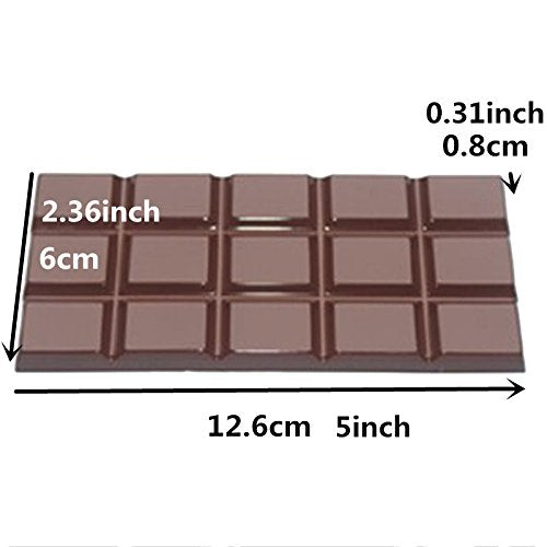 Goldbaking mold interior with smooth surface for easy release of chocolate