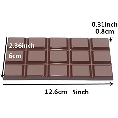 Goldbaking mold interior with smooth surface for easy release of chocolate