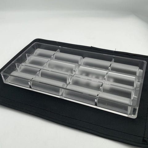 Goldbaking chocolate piece size 11-8x2-3x1-4cm for consistent portions.