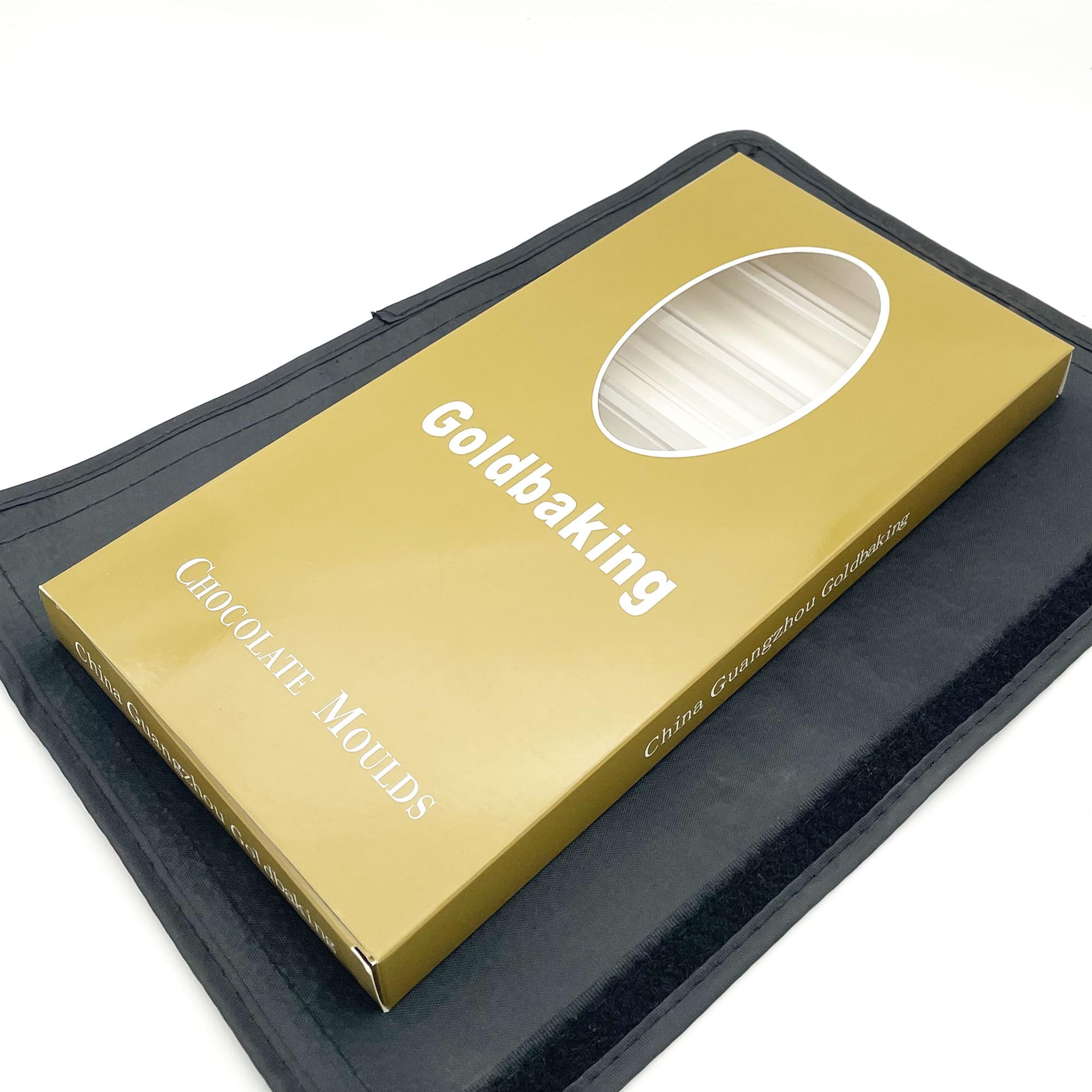 Goldbaking finished bars with glossy finish and professional shine