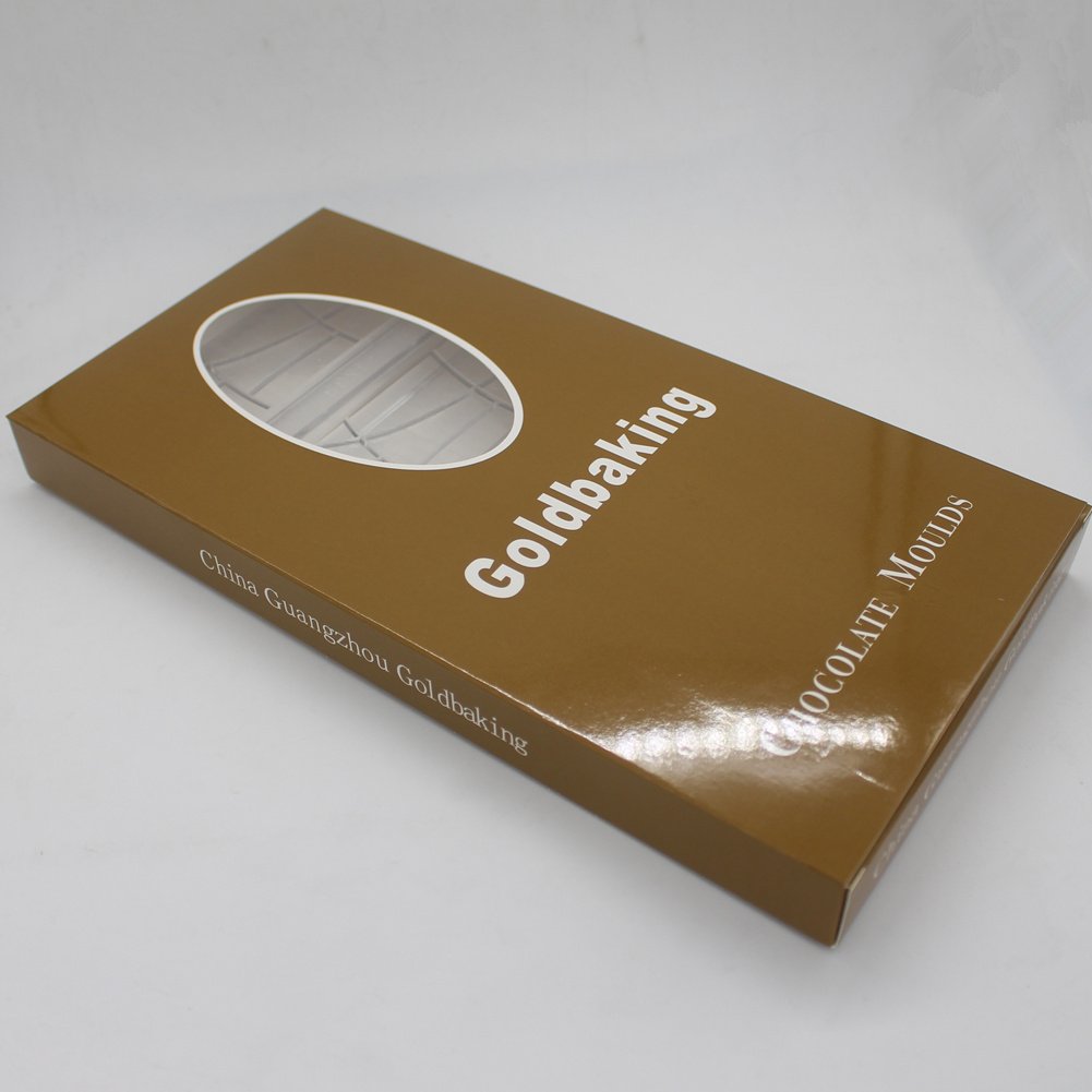 Goldbaking plain bar mold dimensions guide for portion control