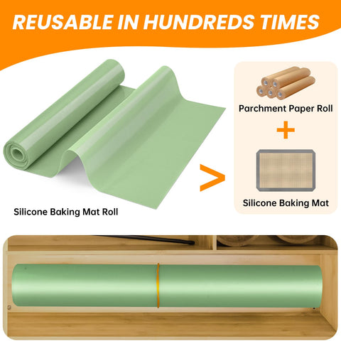 Goldeer mat is oven and freezer safe for flexible meal prep.