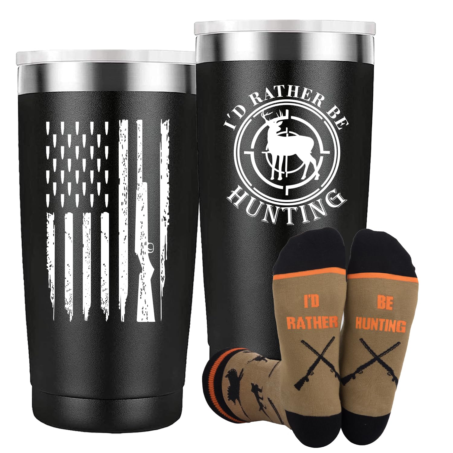 Golden Associate 20oz tumbler with lid keeps beverages secure on outdoor adventures.