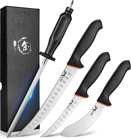 Golden Bird boning knife 6in offers precise cuts for clean meat prep.