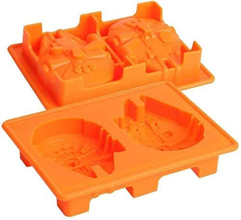 Gold INKU Death Star mold stylish for bold ice and candy shapes.