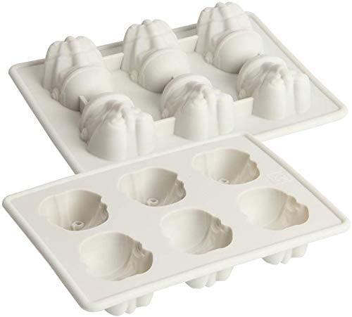 Gold INKU X-Wing Fighter mold creates cool sci-fi shaped desserts and ice.