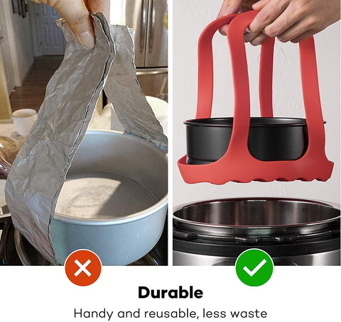 Goldlion sling lifter used as egg steamer rack for quick meals