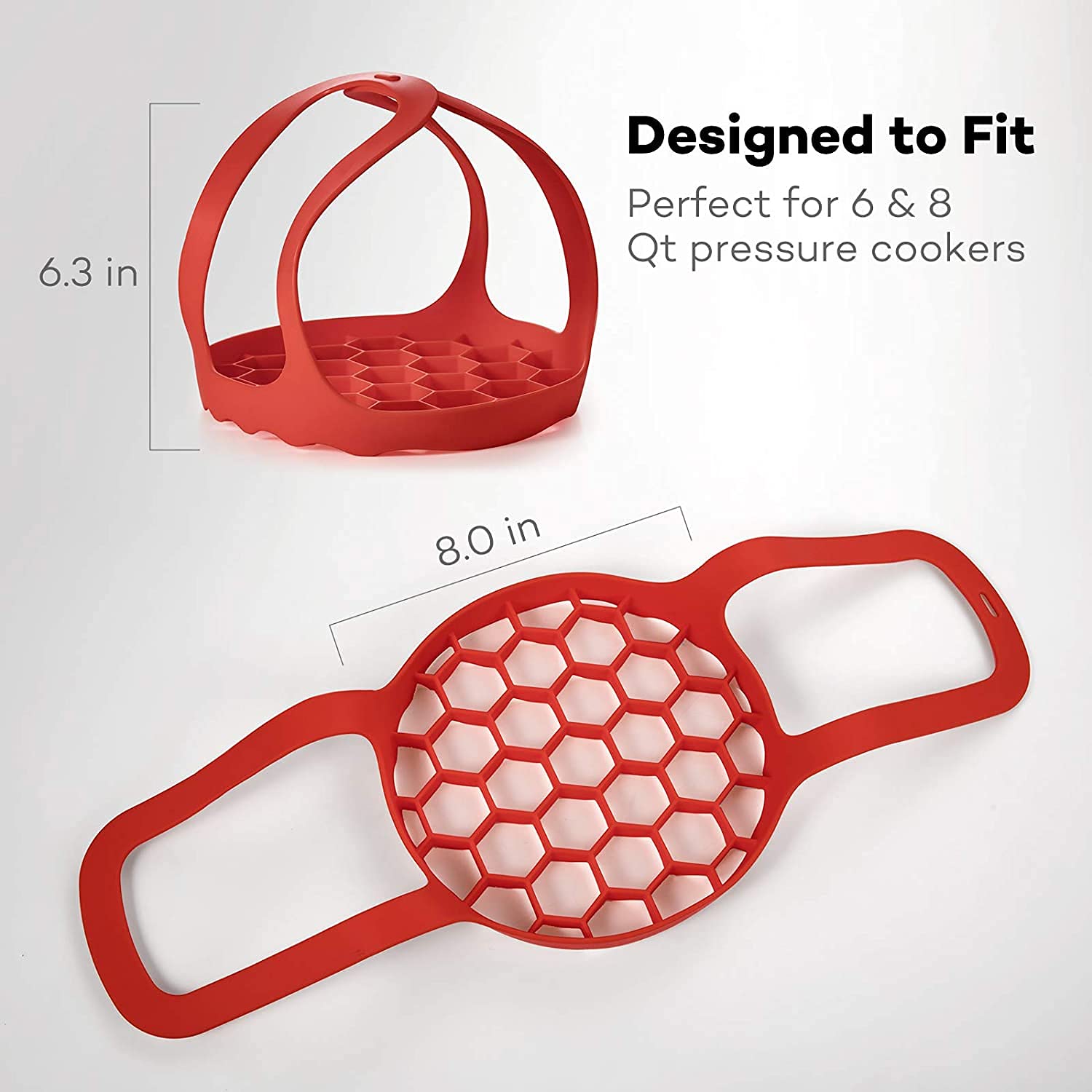 Goldlion sling lifter fits 5 qt and 6 qt cookers for versatile use