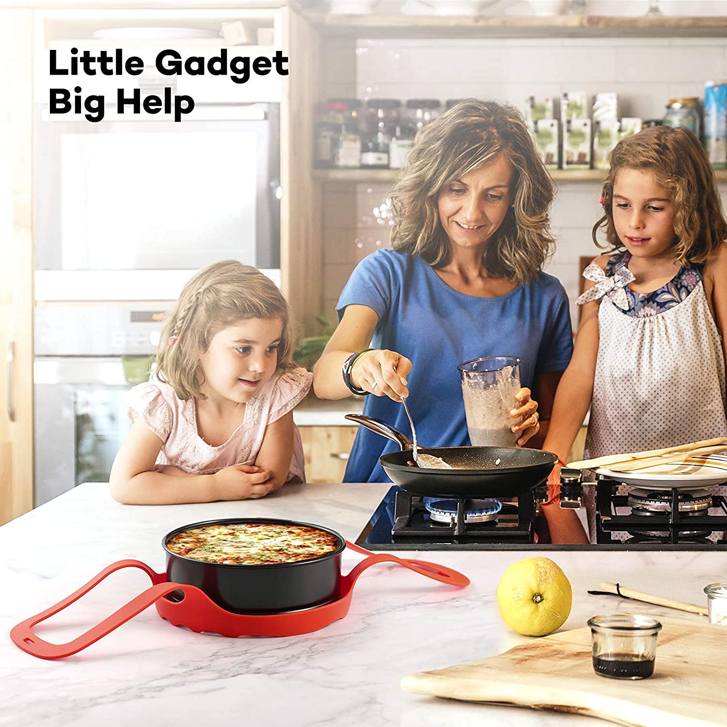 Goldlion sling lifter demonstrates Ninja Foodi compatibility with diverse cookers