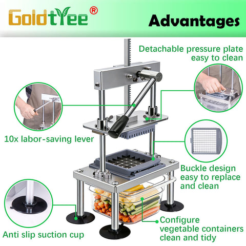 Goldtree Food Container attachment keeps counters clean during prep