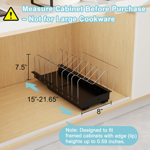 Golener heavy-duty anti-rust coating ensures long-lasting cabinet storage.