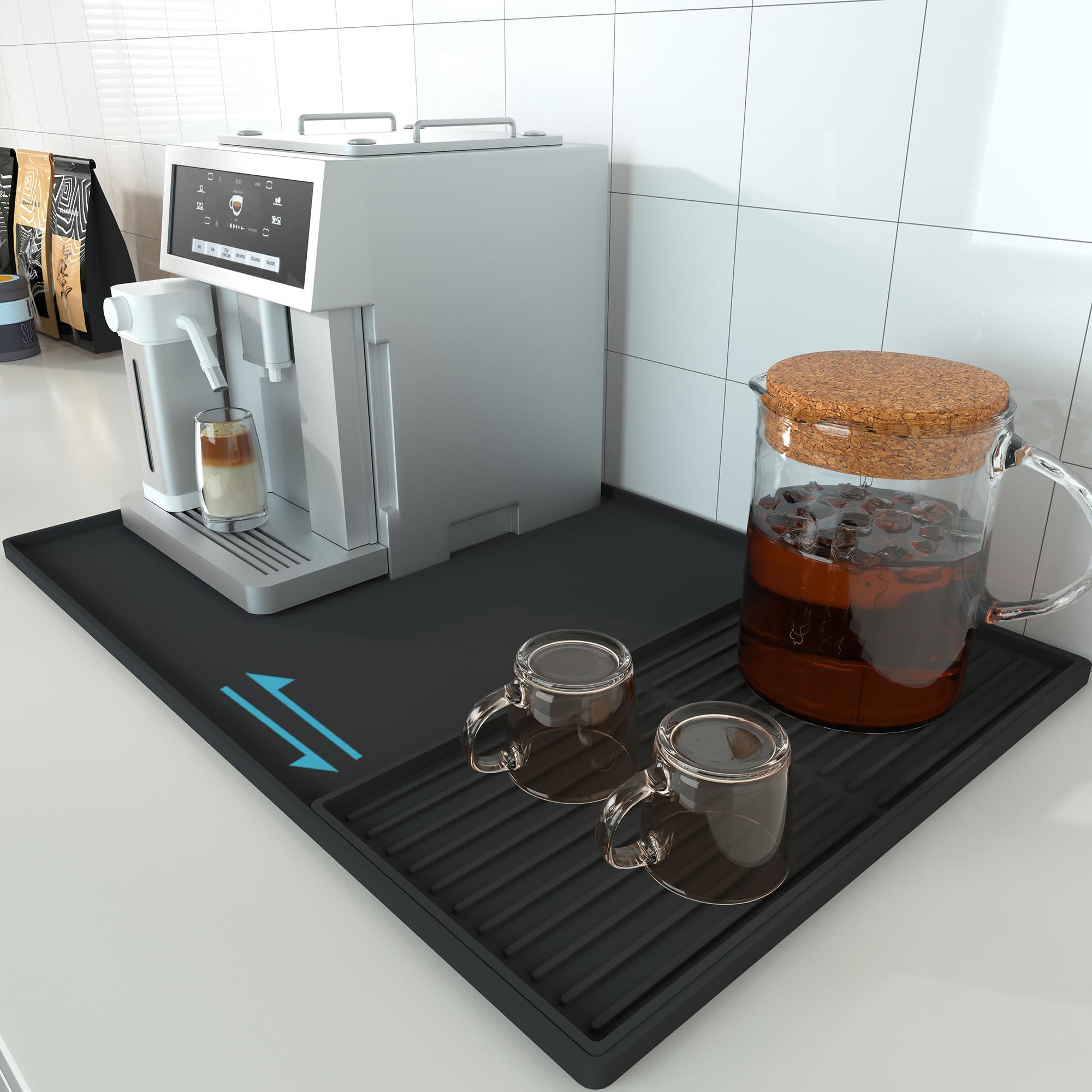 Golener 24 by 16 inch mat fits compact spaces for versatile use