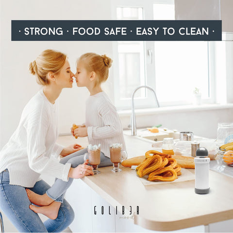 Goliber cleaning brush for quick post-use cleanup