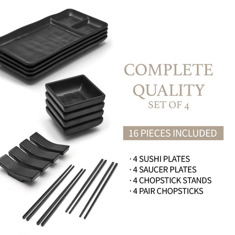 Goliber chopsticks and stands add elegance to sushi night