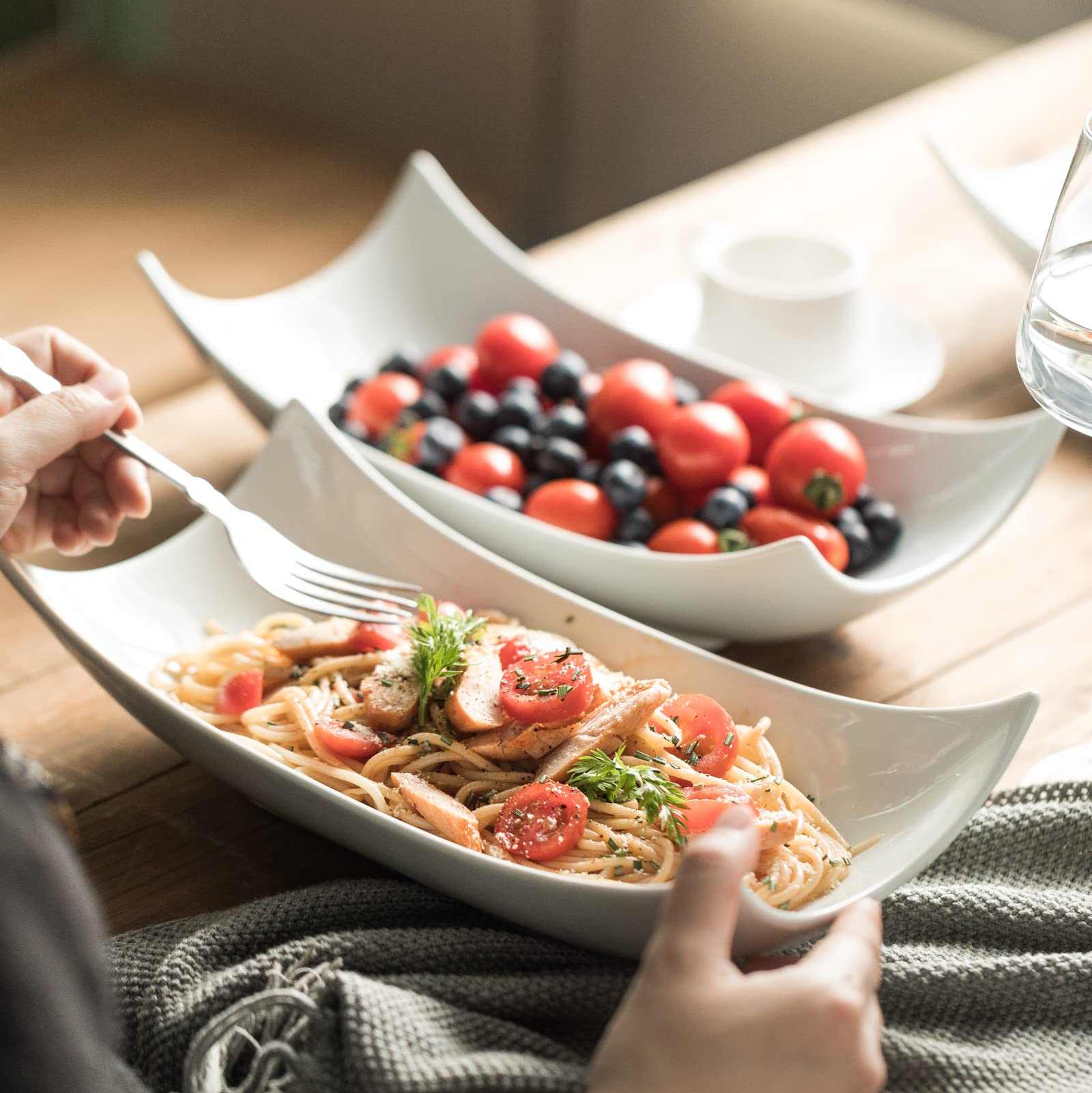 Gomakren bowls stackable for compact storage after entertaining