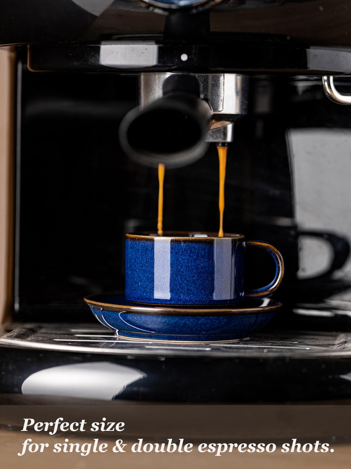 Dishwasher-safe Gomakren cups simplify post-brew cleanup for busy households.