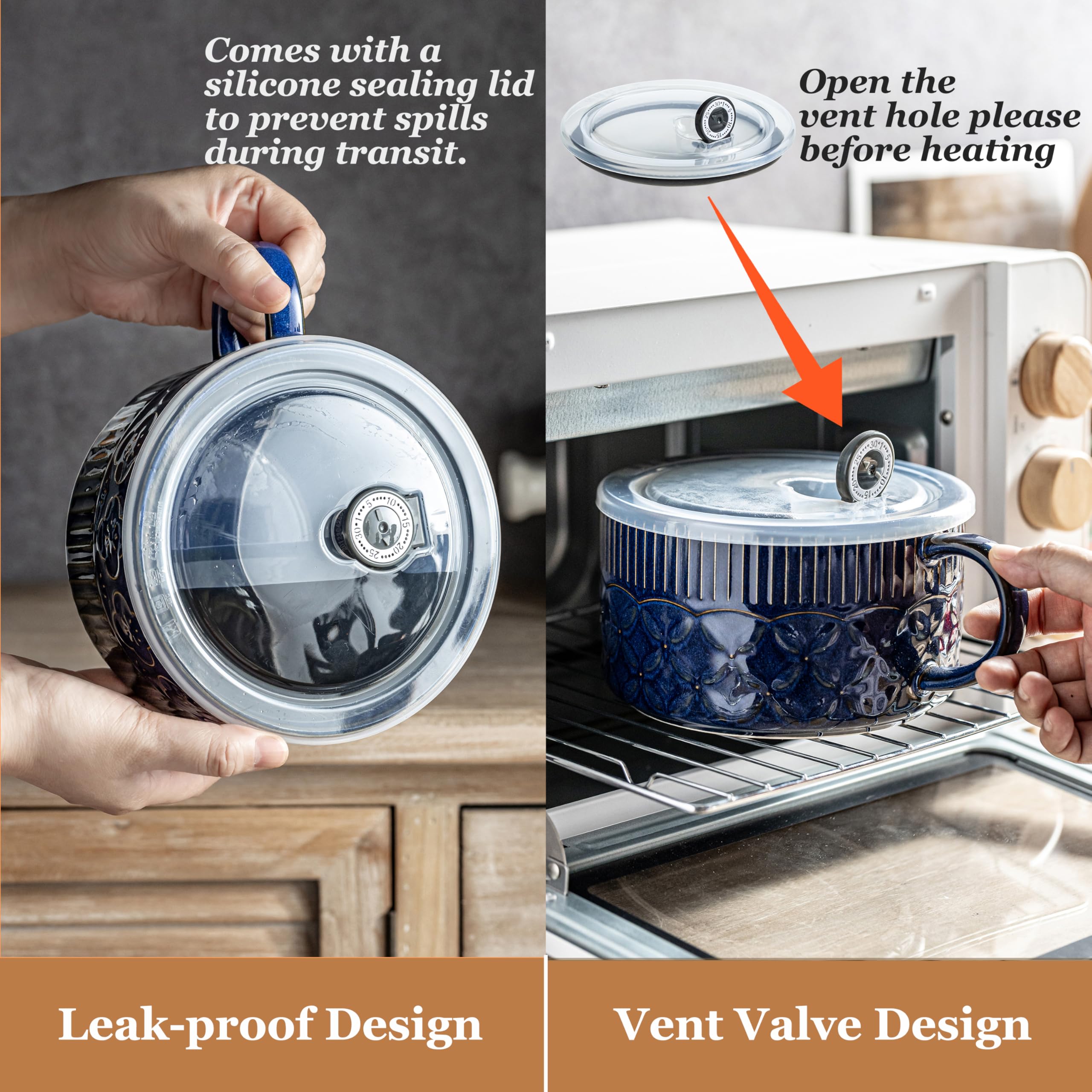 Gomakren dishwasher-safe porcelain bowl for simple cleanup after meals.