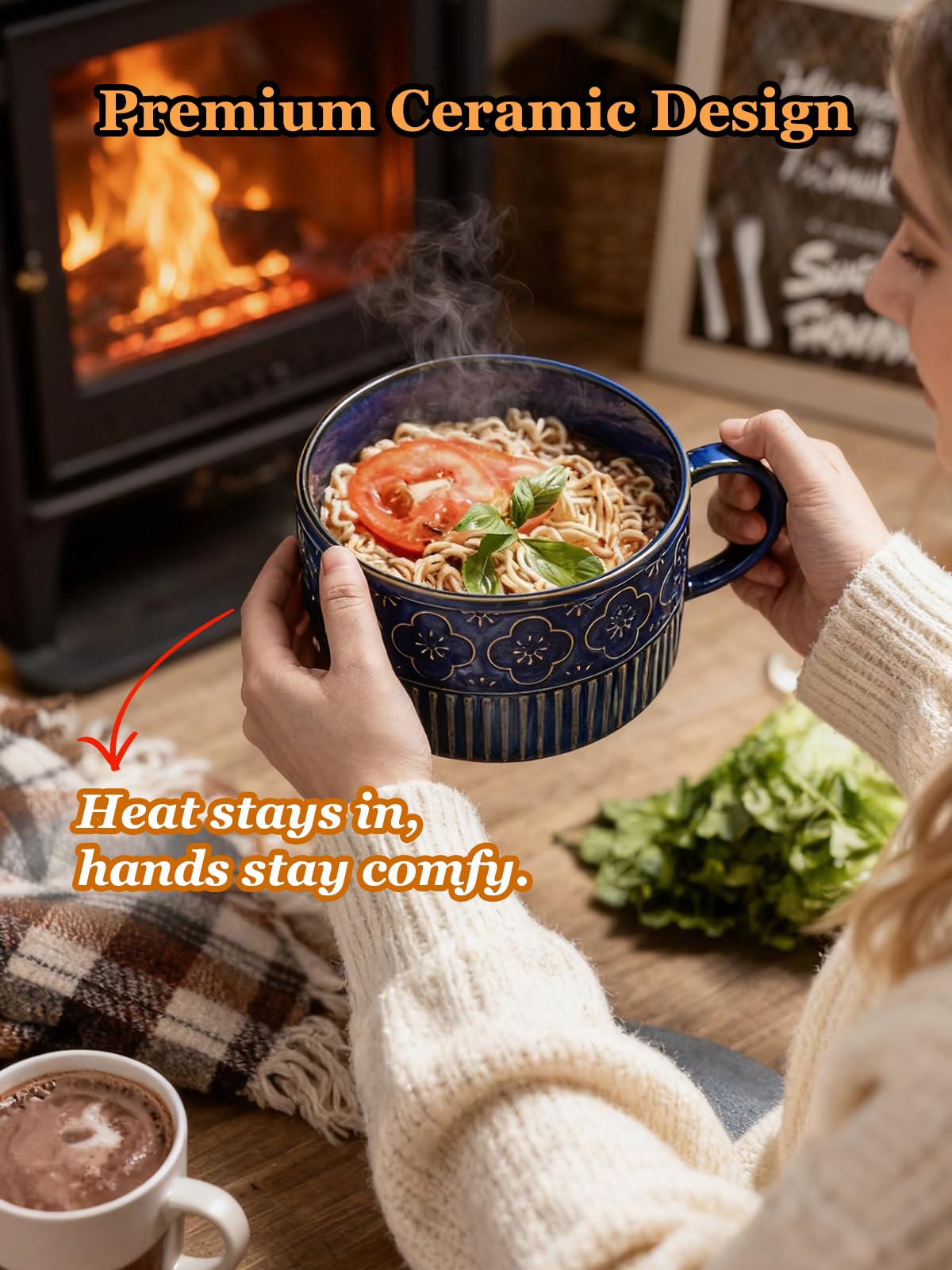 Gomakren leak-proof lid with silicone ring reduces spills during transit.