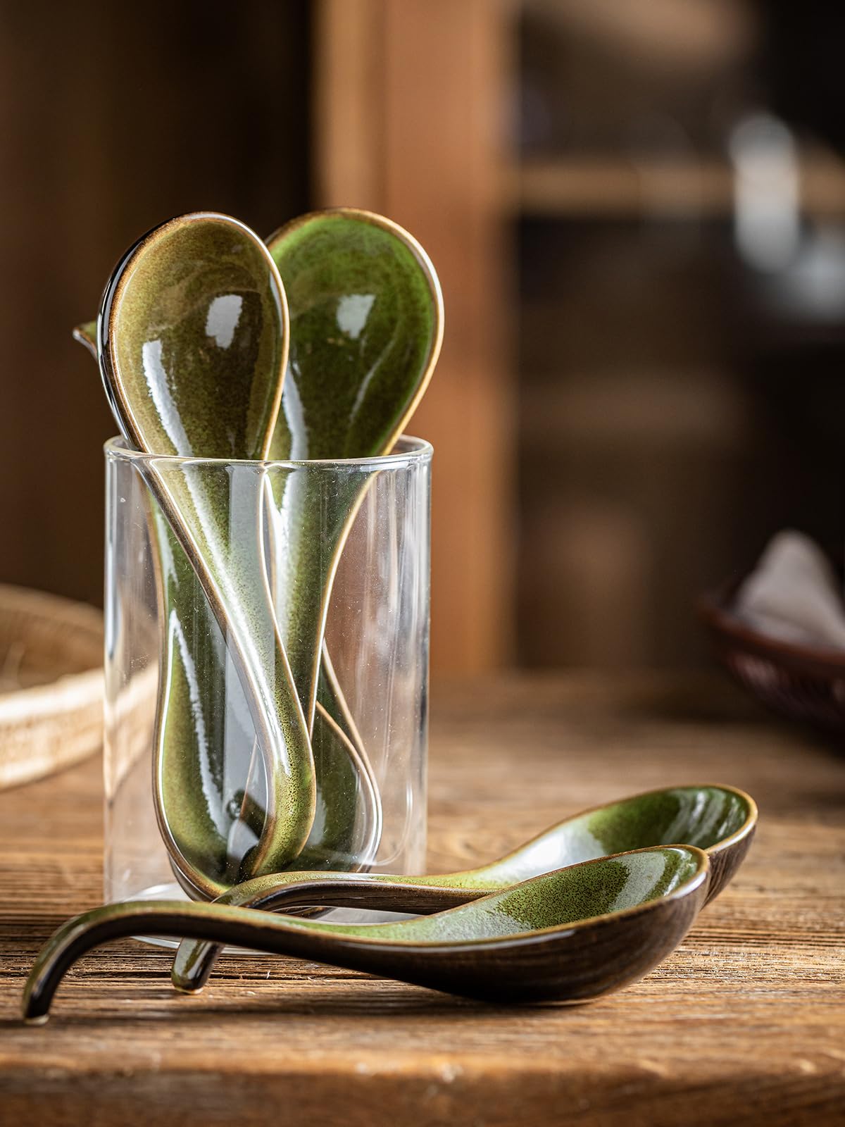 Gomakren spoons ideal for ramen, pho, cereals, dips, and desserts