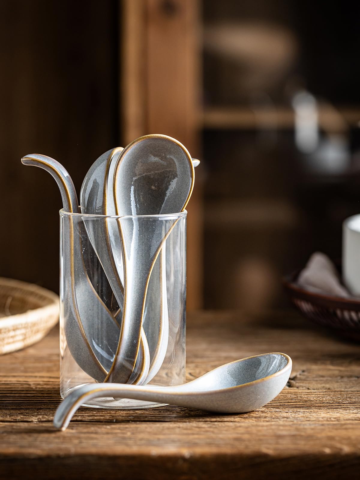 Gomakren spoons set makes a thoughtful gift for cooks.
