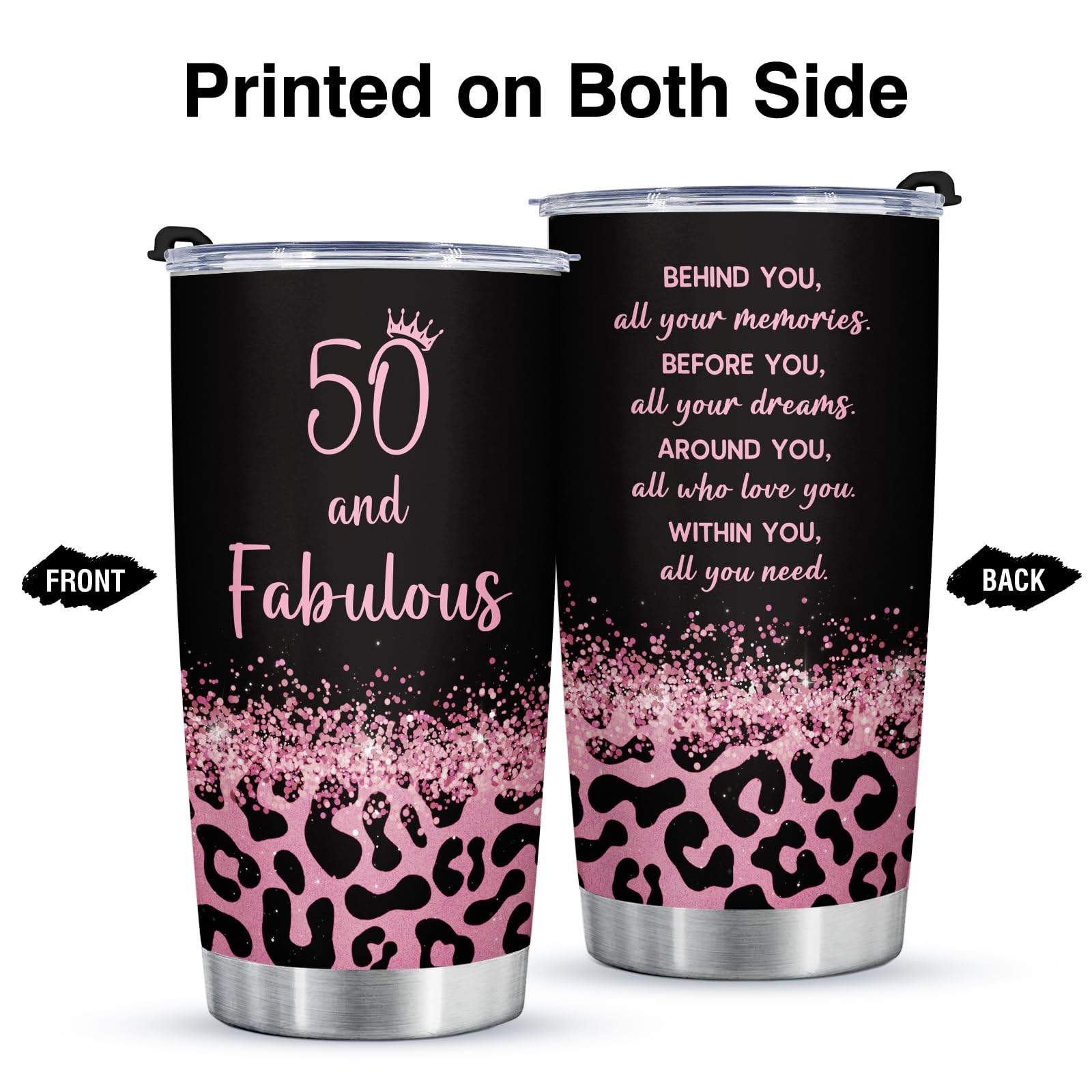 GoMelley 20oz leopard travel mug ideal for daily coffee rituals.