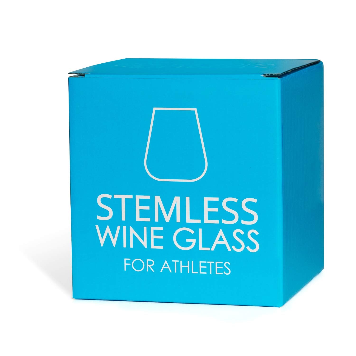 Gone For a Run dishwasher-safe engraved glass for easy cleanup after workouts.