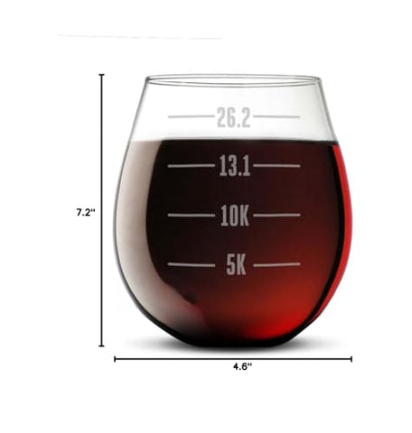 Gone For a Run ideal housewarming gift for runners and wine lovers.