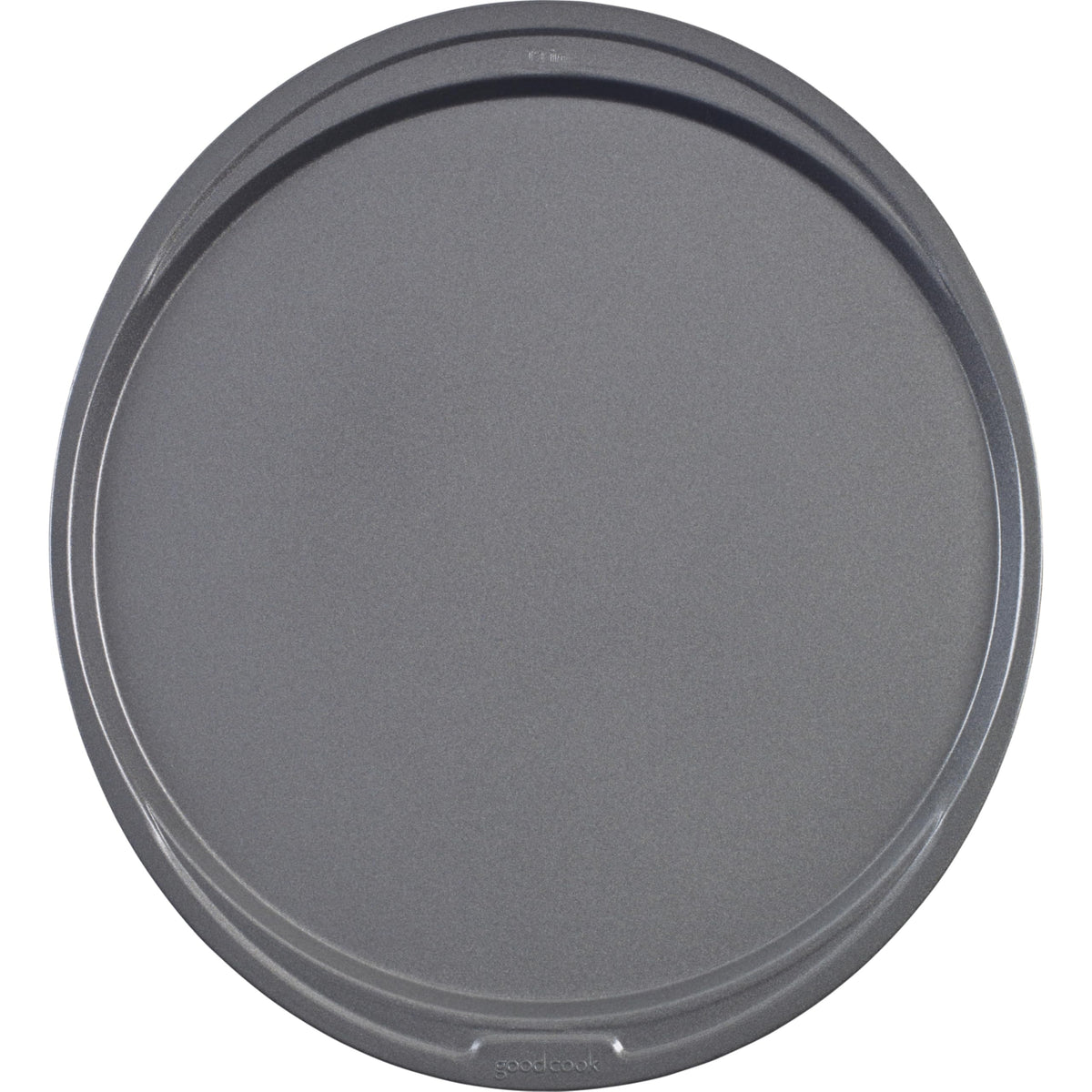 GoodCook 12-inch pizza pan with nonstick gray finish showing even heat.