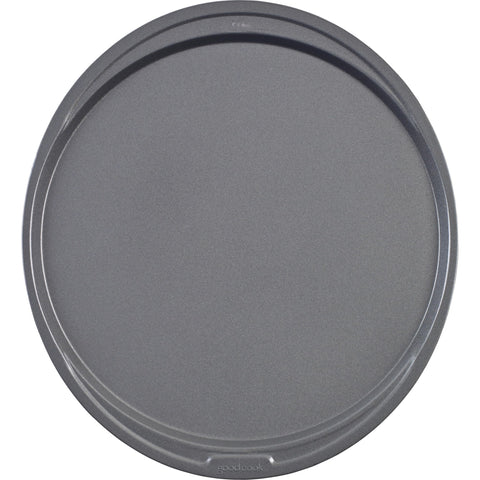 GoodCook 12-inch pizza pan with nonstick gray finish showing even heat.