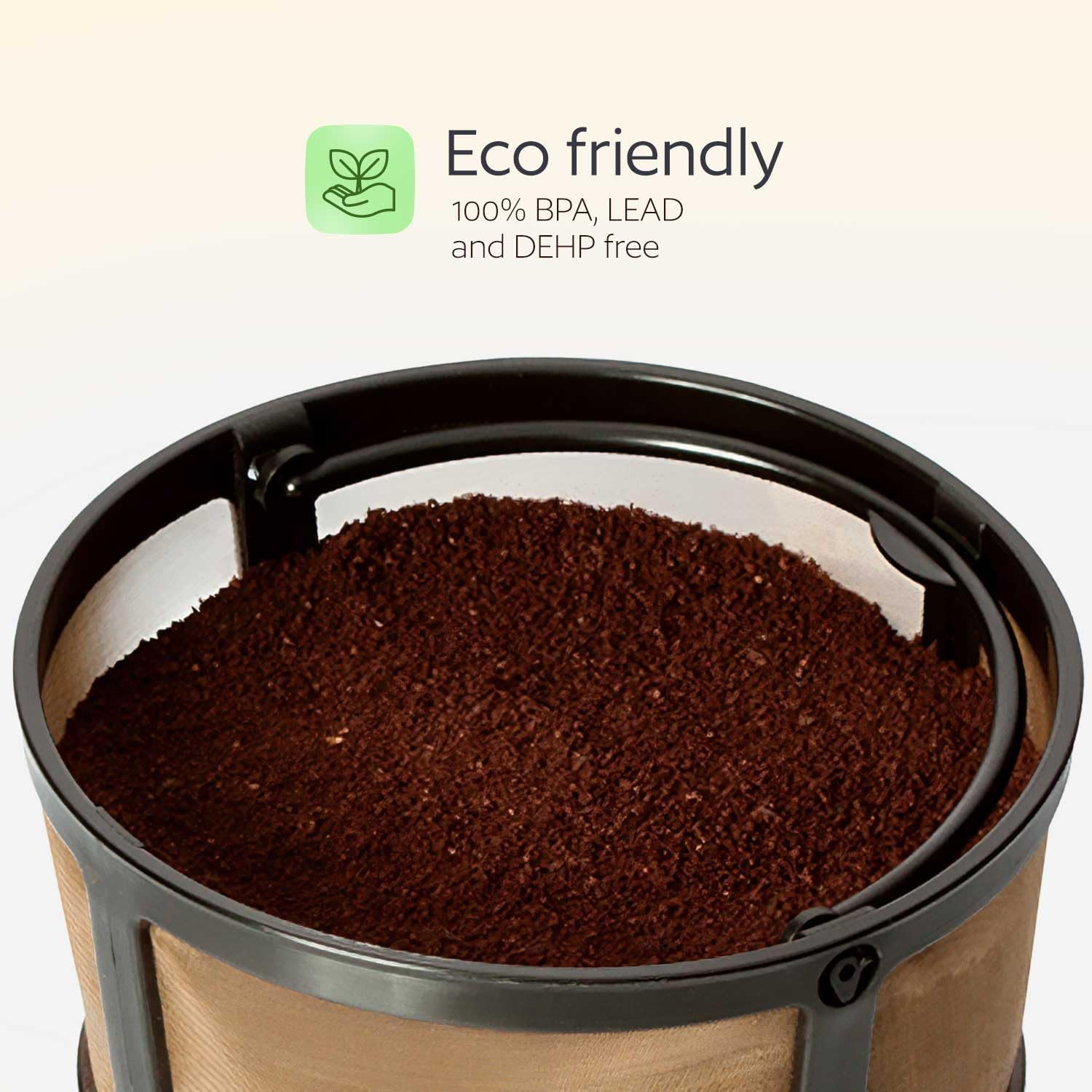 GoodCups easy-clean Keurig K-Duo filter after use