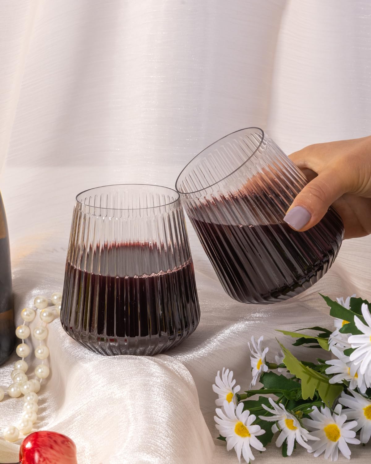 Goodluck 12oz cups give guests a comfortable hold and versatile serving option.