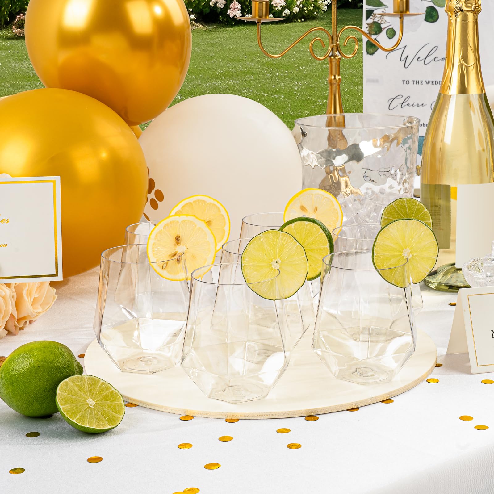 Goodluck 40-piece set for celebrations ready to use