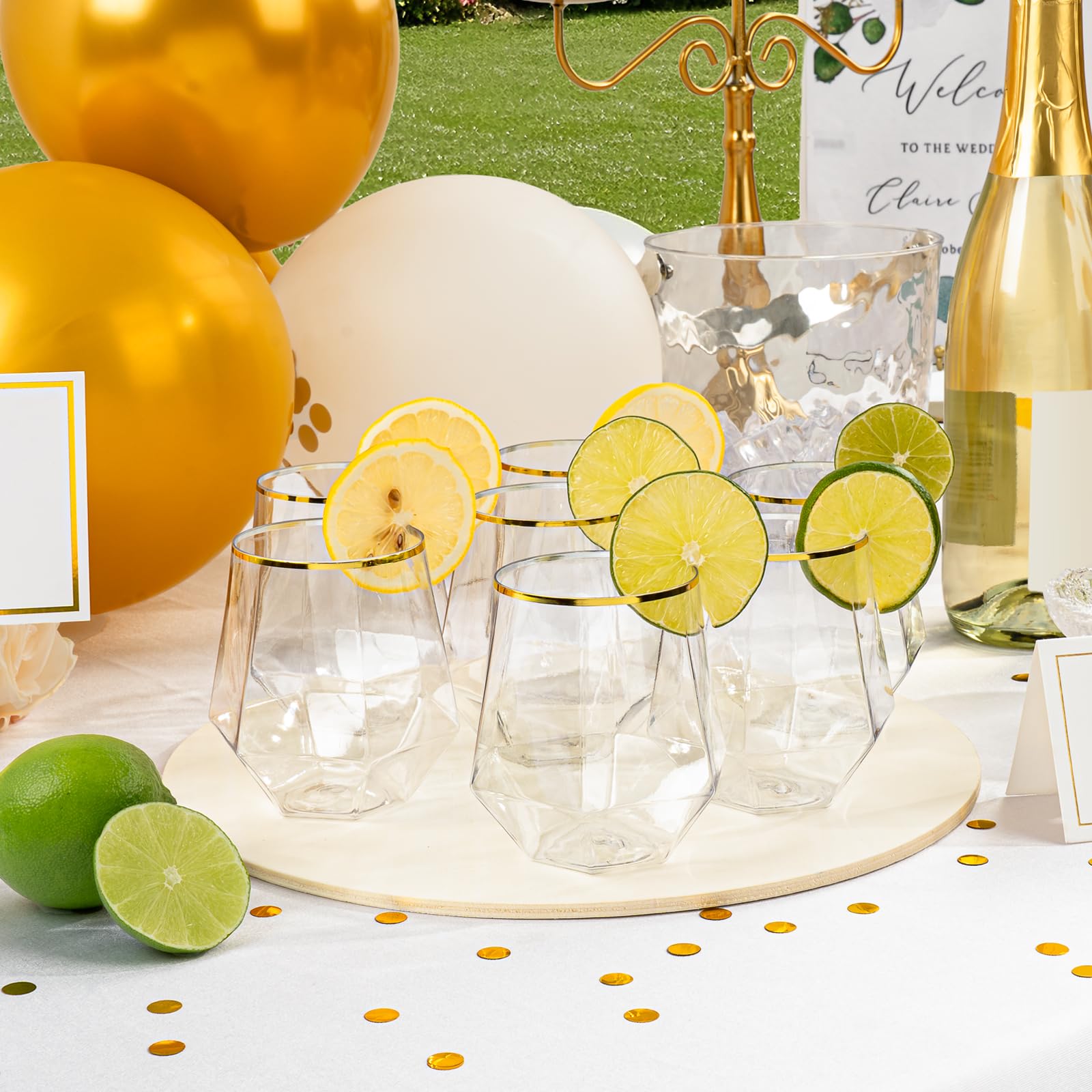 Goodluck durable polystyrene cups handle frequent use at parties.