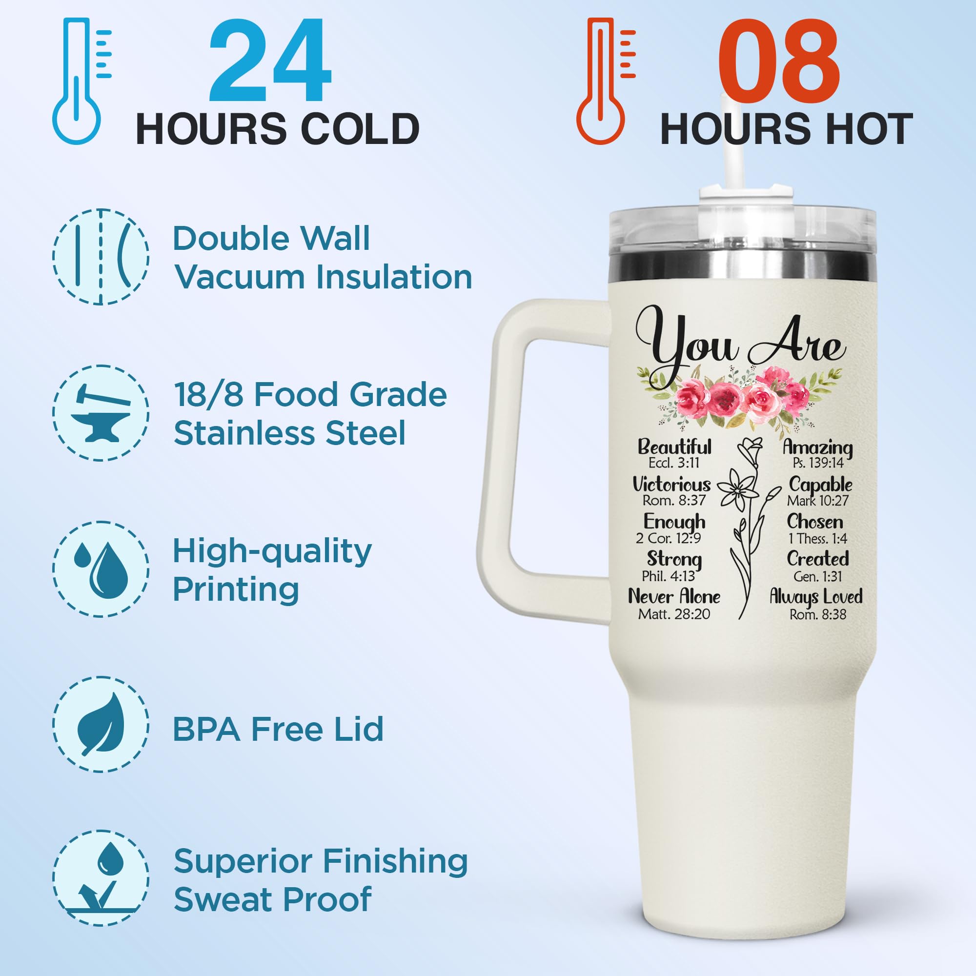 Sweat-proof GOOLERY tumbler ideal for travel and outdoors