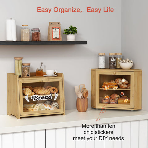 Goozii corner design fits tight counters and frees up space