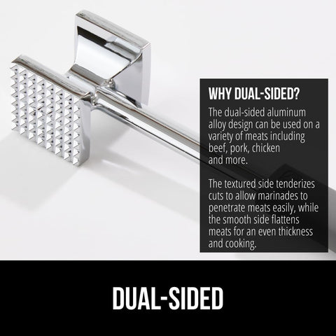 GORILLA GRIP aluminum alloy construction resists rust for long-lasting use.