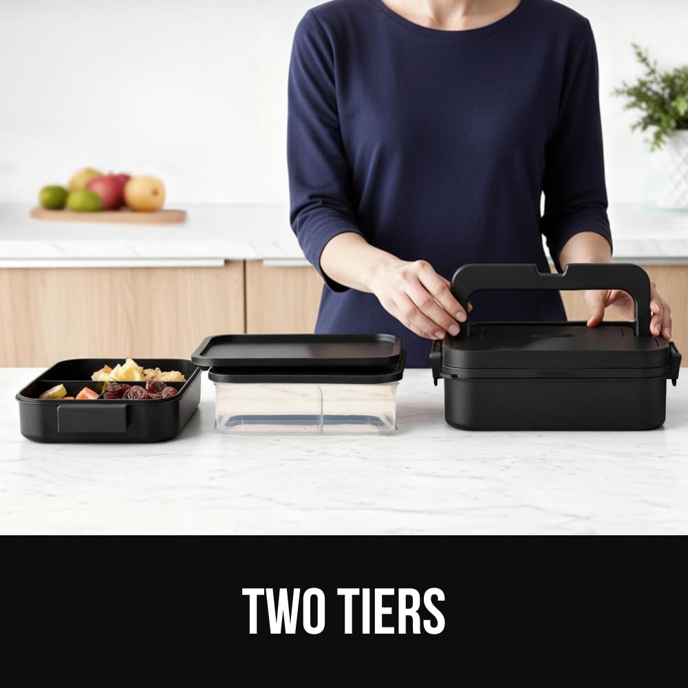 Gorilla Grip top-rack dishwasher-safe design makes cleanup quick and easy.